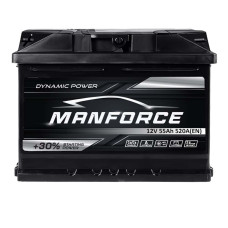 Акумулятор MANFORСE 55Ah 520A L+ (лівий +) MF L1