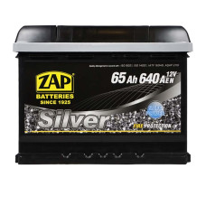 Акумулятор ZAP Silver 65Ah 640A R+ (правий +) L2 (565 83)