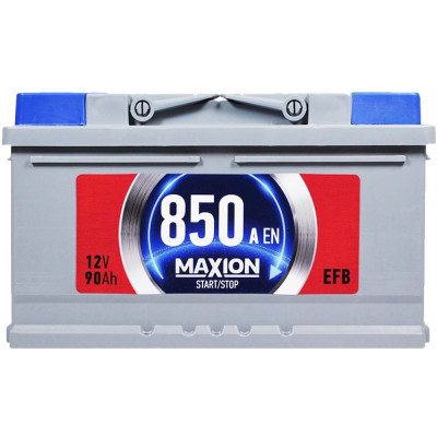 Акумулятор MAXION EFB 90Ah 850A R+ (правий +) MF LB4 (Туреччина)