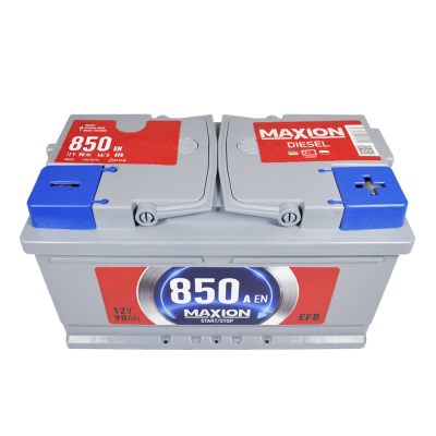 Акумулятор MAXION EFB 90Ah 850A R+ (правий +) MF LB4 (Туреччина)
