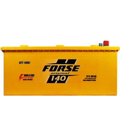 Акумулятор FORSE 140Аh 850A L+ (лівий +) (ISTA, Україна)