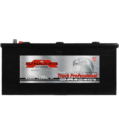 Акумулятор SZNAJDER Truck Freeway 230Ah 1200A L+ (лівий +) 6СТ (730 11)