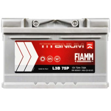 Акумулятор FIAMM 75Аh 730А Titanium Pro R+ (правий +)