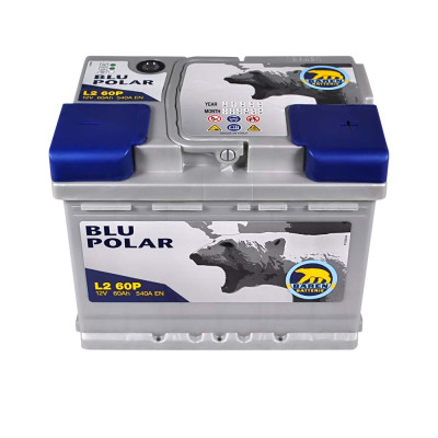Акумулятор BAREN 60Аh 540А Blu polar R+ (правий +) L2