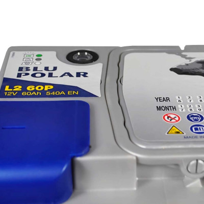 Акумулятор BAREN 60Аh 540А Blu polar R+ (правий +) L2