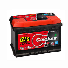 Акумулятор ZAP Plus 75Ah 720A L+ (лівий +) 575 19
