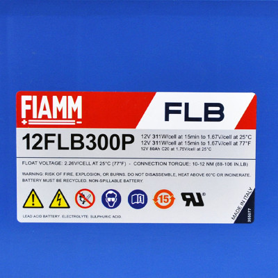 FIAMM High Performance 12V 80Ah (12FLB300P)