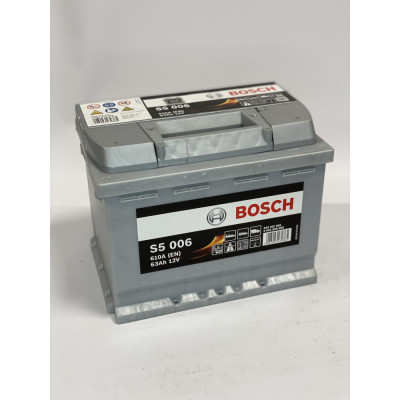 Акумулятор BOSCH 63Ah 610A L+ (лівий +) L2 (S50 060)