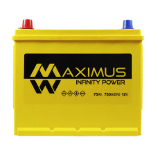 Акумулятор MAXIMUS 75Ah 750A L+ Asia smf (N50)