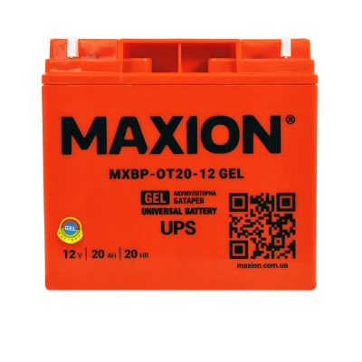 MAXION BP OT 20 - 12 (4шт/ящ) GEL MAXION BP OT 20 - 12 (4шт/ящ) GEL