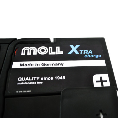 Акумулятор MOLL X-Tra Charge (L3B) 74Ah 700A R+ (правий +) Акумулятор MOLL X-Tra Charge (L3B) 74Ah 700A R+ (правий +)