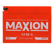 Мото акумулятор MAXION 12V 2,3A R+ (правий +) GT 4B-5