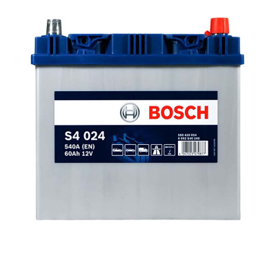 Акумулятор BOSCH 60Ah 540A R+ (правий +) Asia S40 240