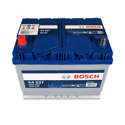 Акумулятор BOSCH 70Ah 630A L+ (лівий +) Asia D26 (S40 270) н.к.