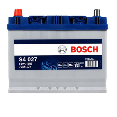 Акумулятор BOSCH 70Ah 630A L+ (лівий +) Asia D26 (S40 270) н.к.