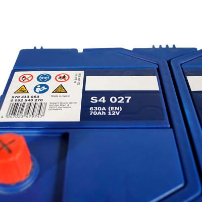 Акумулятор BOSCH 70Ah 630A L+ (лівий +) Asia D26 (S40 270) н.к.