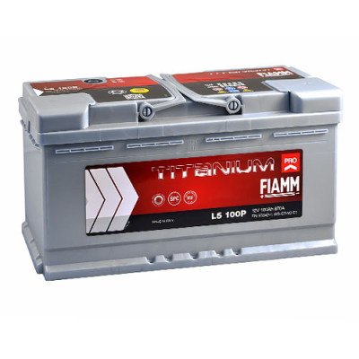 Акумулятор FIAMM 100Аh 870А Titanium Pro R+ (правий +)