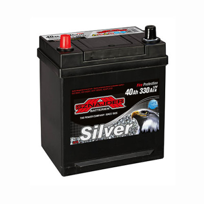 Акумулятор SZNAJDER 40Аh 330А L+ Silver Calcium Asia (лівий +) 540 A1