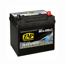 Акумулятор ZAP 60Аh 550А R+ Silver Calcium Asia 560 A0