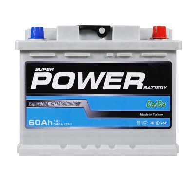 Аккумулятор POWER 60Аh 540A Silver R+ (правый +) L2 MF