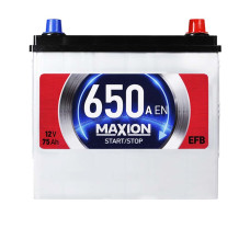 Акумулятор MAXION EFB Asia 75Ah 650A R+ (правий +) SMF N50 (Туреччина)
