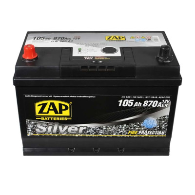 Акумулятор ZAP 105Аh 870А L+ Silver Calcium Asia 605 A1