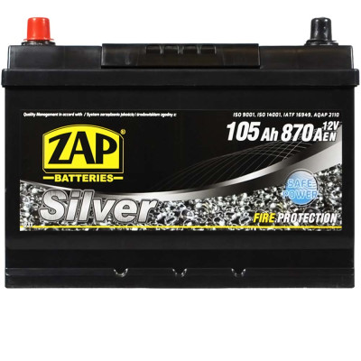Акумулятор ZAP 105Аh 870А L+ Silver Calcium Asia 605 A1