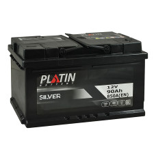 Акумулятор PLATIN 90Ah 850A Silver R+ (правий +) MF