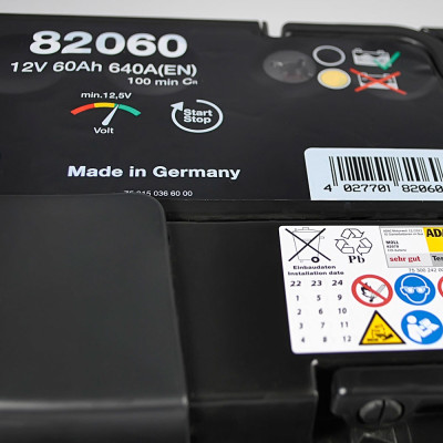 Акумулятор MOLL EFB 60Ah 640A R+ (правий +) (L2)