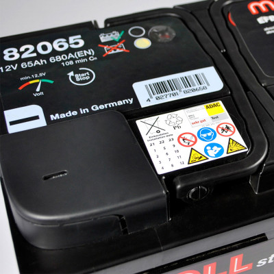 Акумулятор MOLL EFB 65Ah 680A R+ (правий +) (L2B)