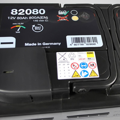 Акумулятор MOLL EFB 80Ah 800A R+ (правий +) (L4)