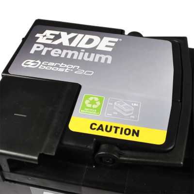 Акумулятор EXIDE 85Аh 800Ah  Premium (EA852) R+ h=175