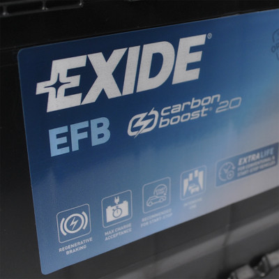 Акумулятор EXIDE EFB 60Аh 640A EL600 Start-Stop R+ (правий +)