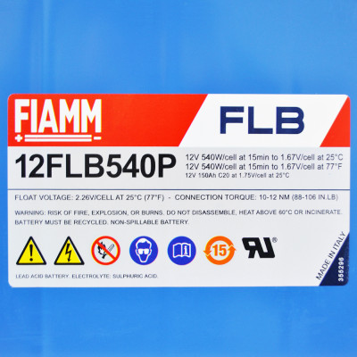 FIAMM High Performance 12V 150Ah (12FLB540P)