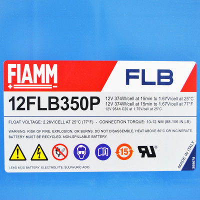 FIAMM High Performance 12V 95Ah (12FLB350P)