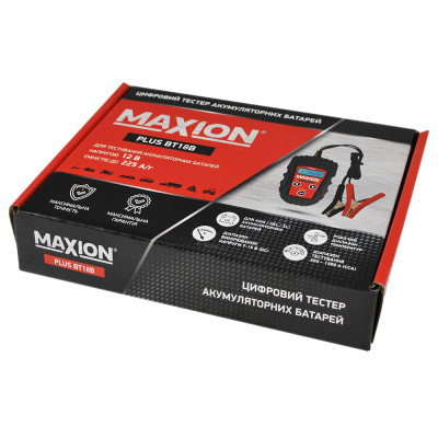 Тестер для акумуляторів MAXION PLUS BT18B