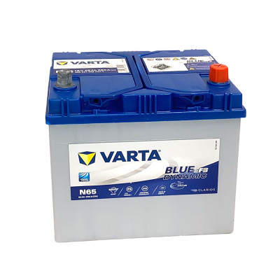 Акумулятор VARTA  EFB Asia 65Ah 650A R+ Blue Dynamic (правий +) N65