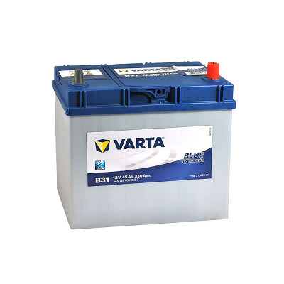 Акумулятор VARTA  45Ah 330A R+ Blue Dynamic Asia (правий +) B31 тонка клема