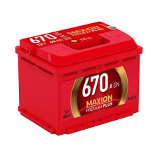 Акумулятор MAXION 60Аh 670A Premium Plus R+ (правий +) (ISTA, Україна)