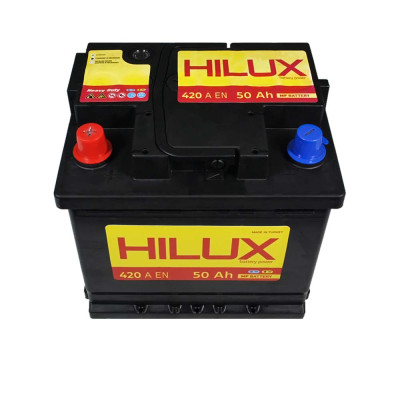 Акумулятор HILUX Black 50Ah 420A L+ (лівий +) L1