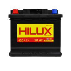 Акумулятор HILUX Black 50Ah 420A L+ (лівий +) L1