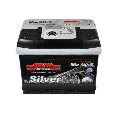 Акумулятор SZNAJDER 65Ah 640A Silver R+ (правий +) L2