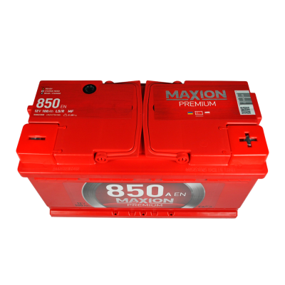 Акумулятор MAXION 100 Аh 850A Premium R+ (правий +) TR L5 (Туреччина)