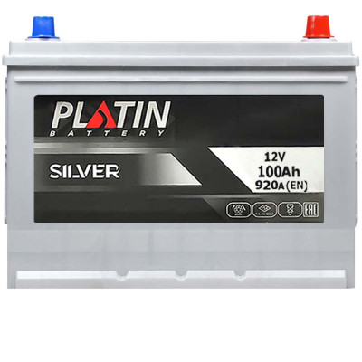 Аккумулятор PLATIN 100Ah 920A R+  Silver Asia SMF