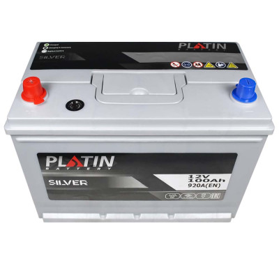 Акумулятор PLATIN 100Ah 920A L+  Silver Asia SMF (N70) н.к.
