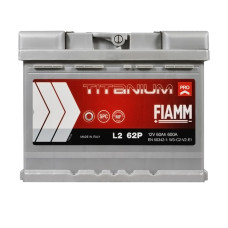 Акумулятор FIAMM 60Аh 600А Titanium Pro R+ (правий +)