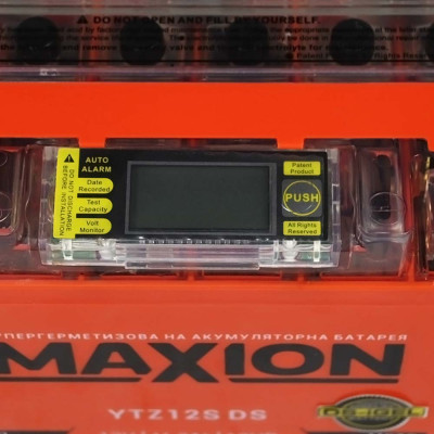 Мото акумулятор MAXION 12V 11.2A L+ (лівий +) YTZ 12S DS (DS-iGEL)