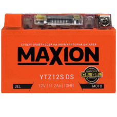 Мото акумулятор MAXION 12V 11.2A L+ (лівий +) YTZ 12S DS (DS-iGEL)