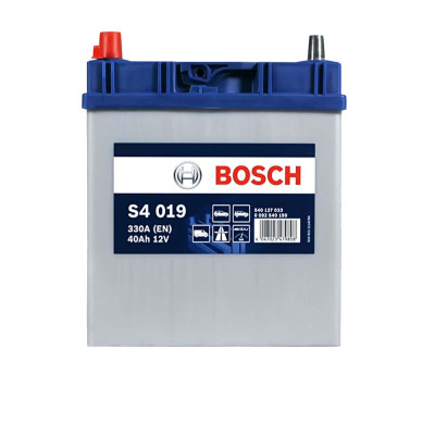 Акумулятор BOSCH 40Ah 330A L+ (лівий +) Asia B19 (S40 190)
