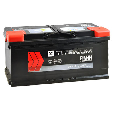 Акумулятор FIAMM 110Аh 950А  Titanium Black R+ (правий +)